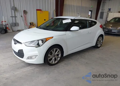 2017 Hyundai Veloster из США, поврежденный, VIN KMHTC6ADXHU307314
